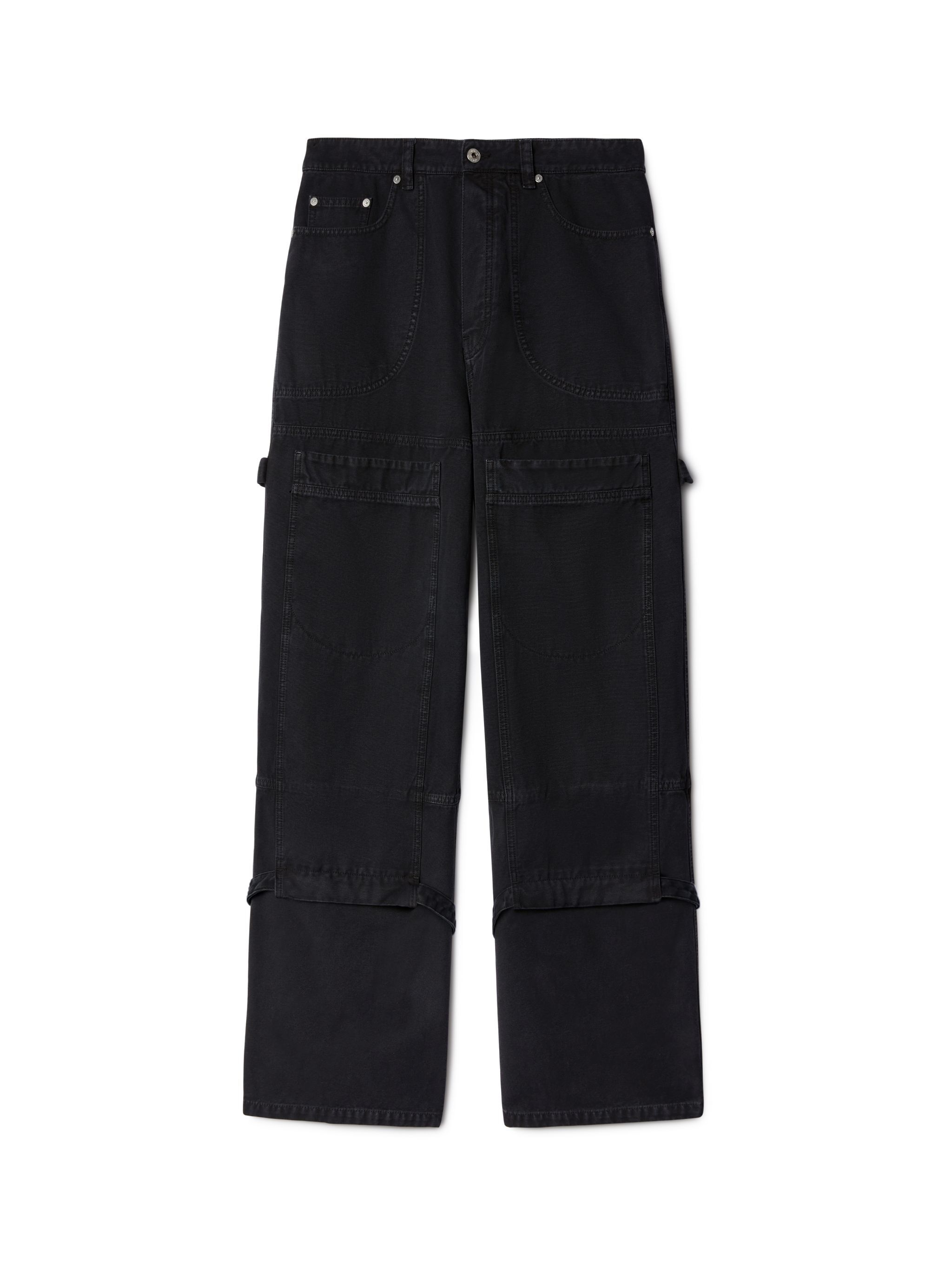 Garment-Dyed Canvas Relaxed Carpenter Pants 3